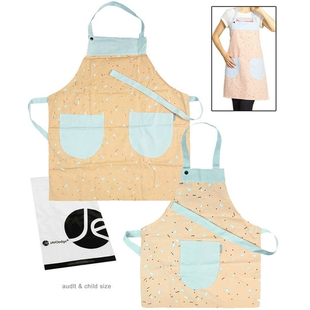 Child + Adults Mommy and Me Apron Cooking/Baking Apron w/Pocket Blue JAVOedge Cat Mother & Daughter Matching Set Child + Adults Mommy and Me Apron Cooking/Baking Apron w/Pocket Blue JAVOedge Cat Mother & Daughter Matching Set